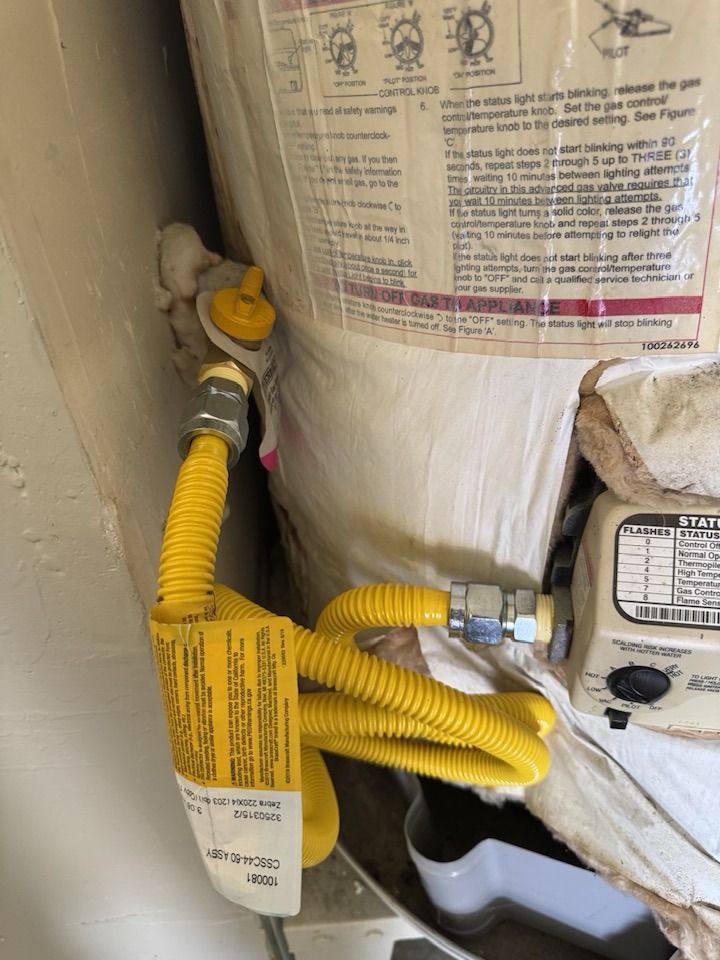 Gas Line Repair New Line